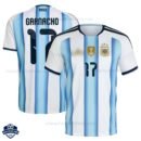 Argentina GARNACHO 17 Home Football Shirts 2026 - Overview