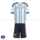 Argentina Home Kids Football Kit 2026 - Front View
