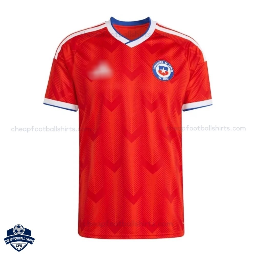 Chile Home Men Football Shirt 2026 - Front View