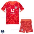 Dortmund Red Goalkeeper Kids Football Kit 25/26 - Front view