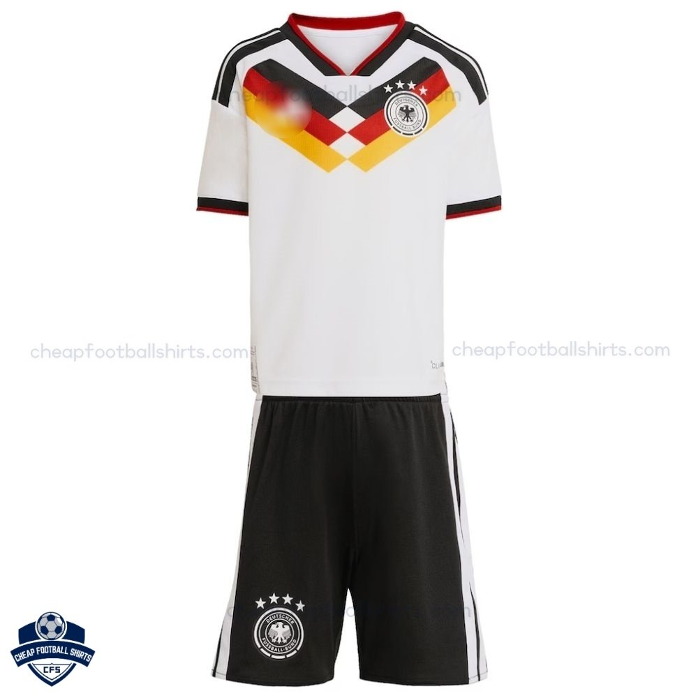 Germany Home Kids Football Kit 2026 - Front View