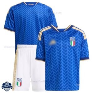 Italy Home Kids Football Kit 2026 - Overview