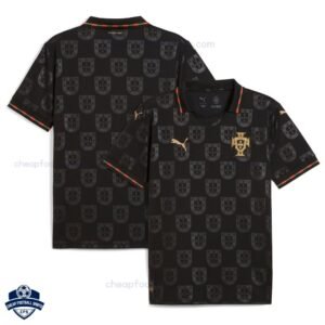 Portugal Black Special Edition Football Shirt 25/26 - Overview