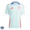 Spain White Pre Match Training Football Shirts 2026 - Front View