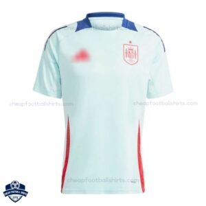 Spain White Pre Match Training Football Shirts 2026 - Front View