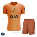Tottenham Hotspur Orange Goalkeeper Kids Football Kit 25/26