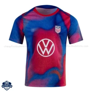 USA Pre Match Training Men Football Shirt 25/26 - Front View