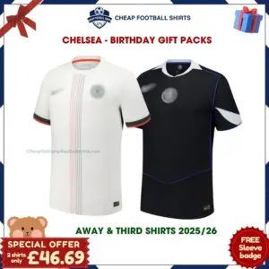 Chelsea Football Shirt Gift Pack 25/26 - Away & Third
