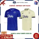 Everton FC Gift Bundle - Home & Away Cheap Football Shirts 2025/26