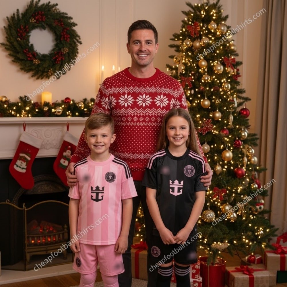 Inter Miami FC Christmas Football Kit Bundle 25/26 - Home & Away AIG