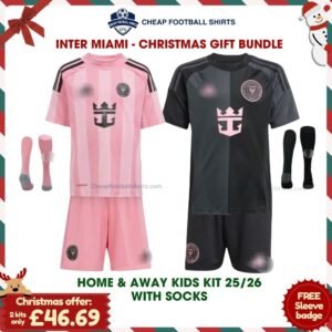 Inter Miami FC Christmas Football Kit Packs 25/26 - Home & Away - Home & Away