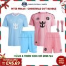 Inter Miami FC Christmas Football Kit Bundle 25/26 - Home & Third