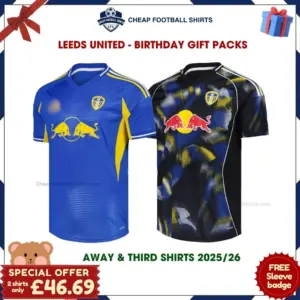 Leeds United 2025/26 Gift Pack - Away and Third Men