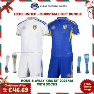Leeds United Christmas Football Gift Bundle 25/26 - Home & Away