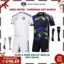Leeds United Christmas Football Gift Bundle 25/26 - Home & Third