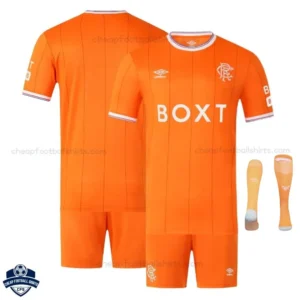 Rangers Fourth Kids Football Kit 25/26 with socks