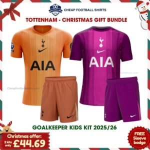 Tottenham Hotspur FC Christmas Football Kit Bundle 25/26 -Goalkeeper