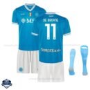 SSC Napoli DE BRUYNE 11 Home Adult Football Kit 25/26