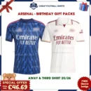 Arsenal FC Gift Bundle - Away & Third 2025/26