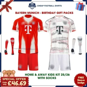 Bayern Munich Football Gift Bundle 25/26 - Home & Away