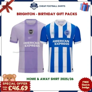 Brighton Football Shirt Gift Pack 25/26 Overview