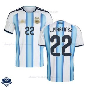 Argentina L.MARTINEZ 22 World Cup Home Football Shirts 2026 - Overview