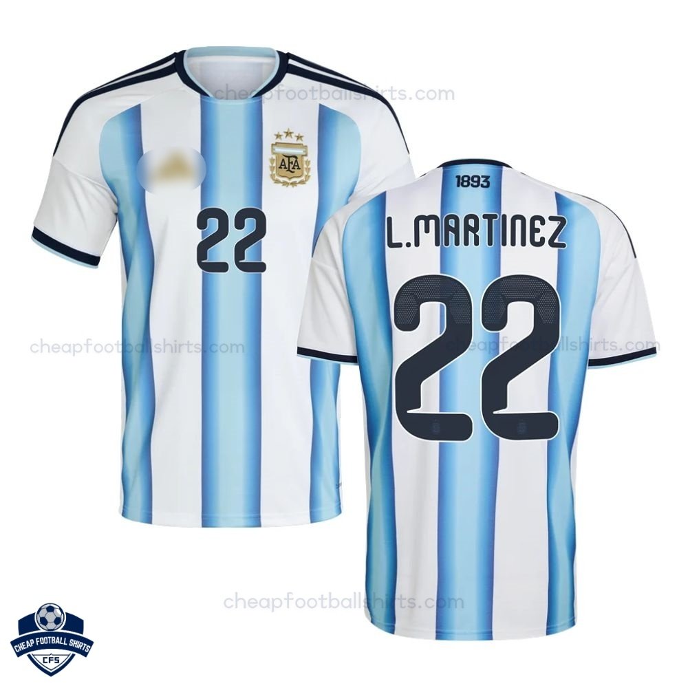 Argentina L.MARTINEZ 22 World Cup Home Football Shirts 2026 - Overview