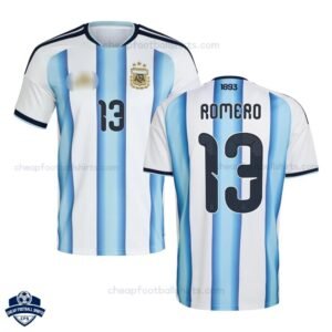 Argentina ROMERO 13 World Cup Home Football Shirts 2026 _ Overview
