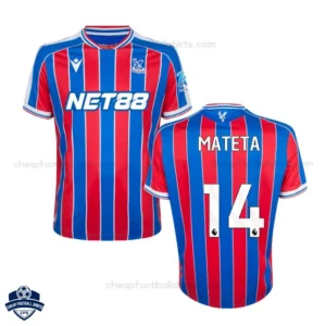 Crystal Palace MATETA 14 Home Men Football Shirt 25/26 - Overview