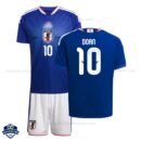 Japan World Cup DOAN 10 Home Kids Football Kit 2026 - Overview