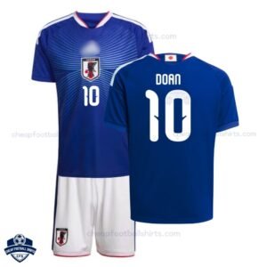 Japan World Cup DOAN 10 Home Kids Football Kit 2026 - Overview