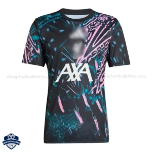 Liverpool Neon Black Special Edition Men Football Shirt 25/26 - Front View