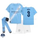 Manchester City Home Kids Football Kit 25/26 RÚBEN 3 - Overview