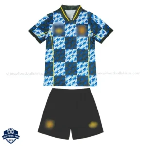 Manchester United Clover Kids Football Kit 25/26 - Front View