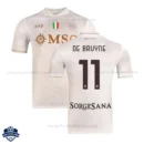 SSC Napoli Away Men Football Shirt 25/26 DE BRUYNE 11 - Overview