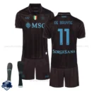 SSC Napoli Third Kids Football Kit 25/26 DE BRUYNE 11 - Overview