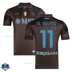 SSC Napoli Third Men Football Shirt 25/26 DE BRUYNE 11 - Overview