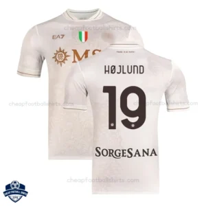SSC Napoli Away Men Football Shirt 25/26 HØJLUND 19 - Overview