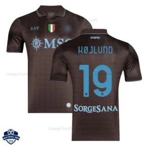 SSC Napoli Third Men Football Shirt 25/26 HØJLUND 19 - Overview