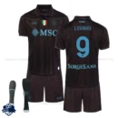SSC Napoli Third Kids Football Kit 25/26 LUKAKU 9 - Overview
