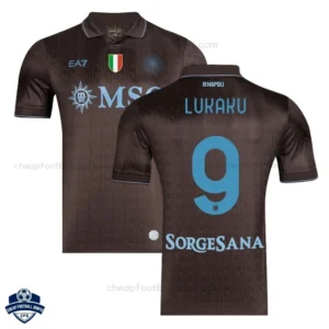SSC Napoli Third Men Football Shirt 25/26 LUKAKU 9 - Overview
