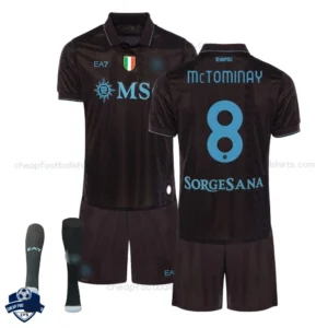 SSC Napoli Third Kids Football Kit 25/26 McTOMINAY 8 - Overview