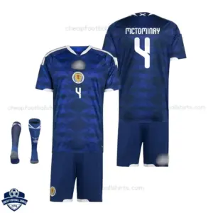 Scotland World Cup MCTOMINAY 4 Home Kids Cheap Football Kit 2026 - Overview