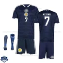 Scotland World Cup MCGINN 7 Home Kids Cheap Football Kit 2026 - Overview
