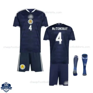 Scotland World Cup MCTOMINAY 4 Home Kids Cheap Football Kit 2026 - Overview