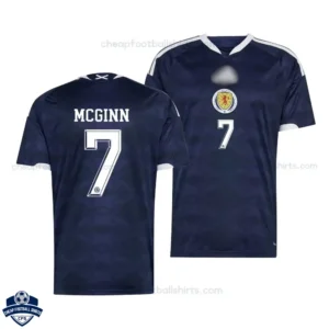 Scotland World Cup MCGINN 7 Home Football Shirts 2026 - Overview