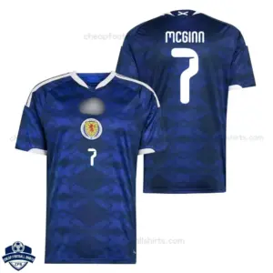 Scotland World Cup MCGINN 7 Home Football Shirts 2026 - Overview