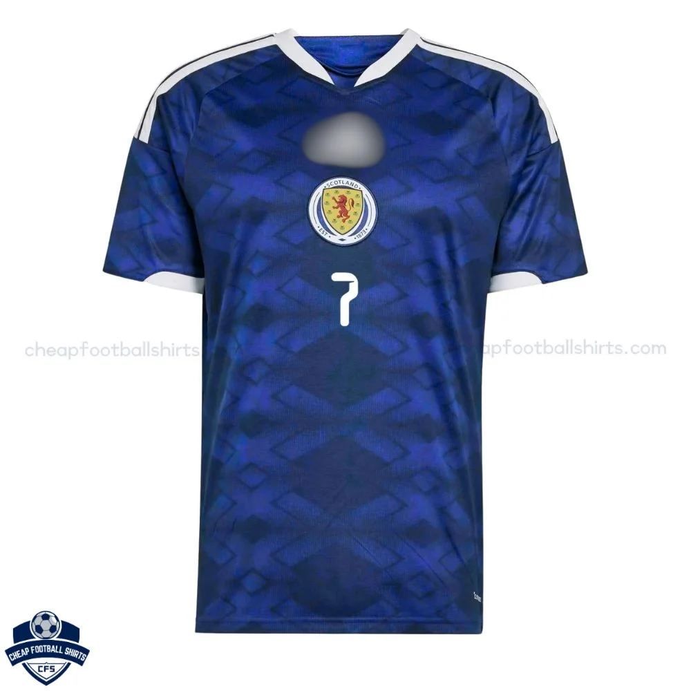 Scotland World Cup MCGINN 7 Home Football Shirts 2026 - Front View