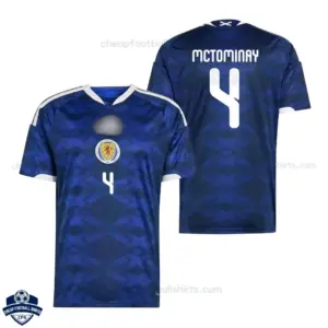 Scotland World Cup McTOMINAY 4 Home Football Shirts 2026 - Overview