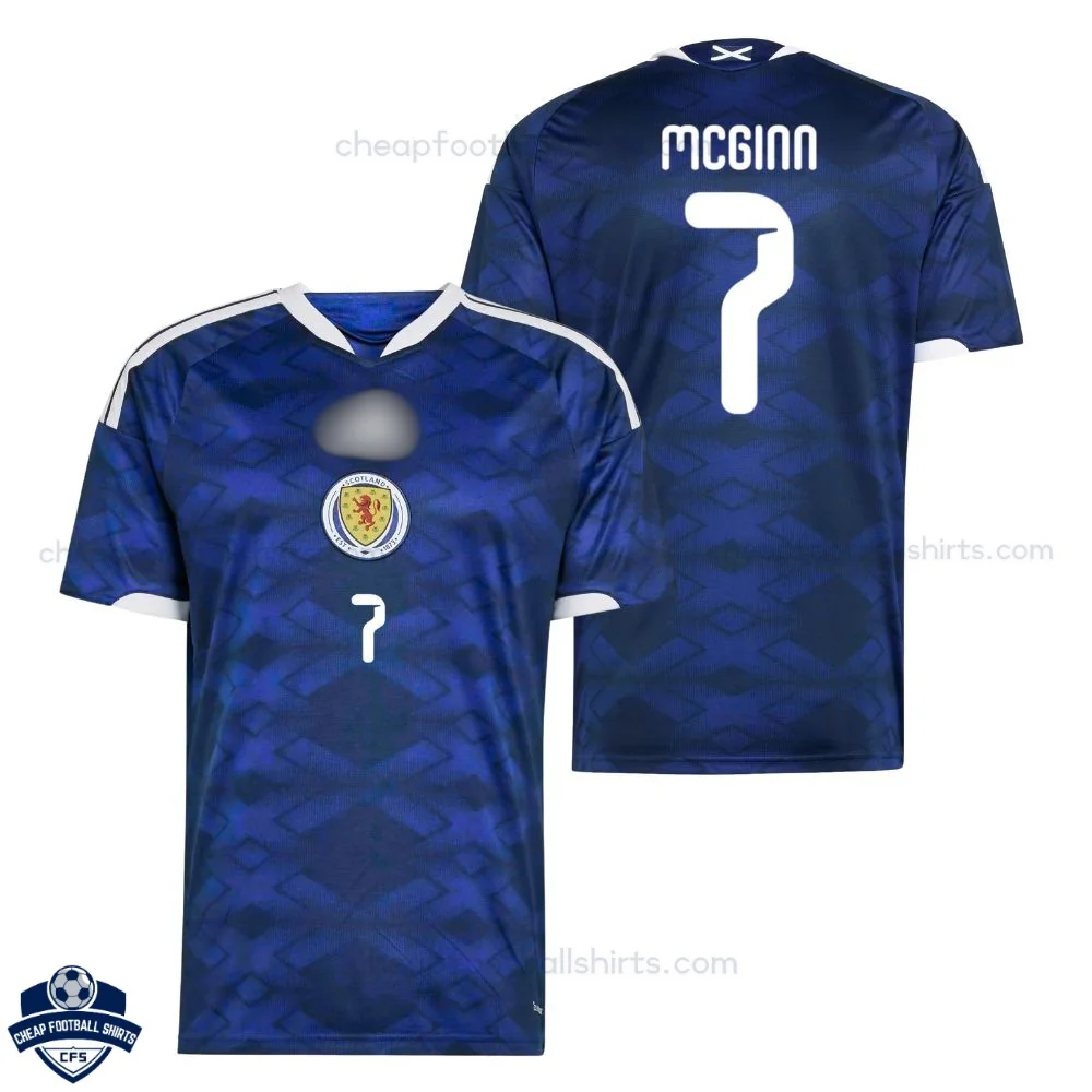 Scotland World Cup MCGINN 7 Home Football Shirts 2026 - Overview